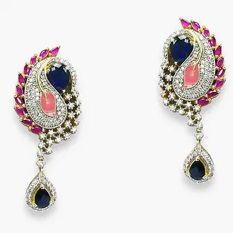 Zircon Mayuri Earrings