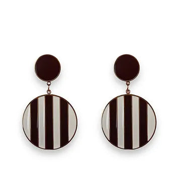 Ebony & Ivory Earrings