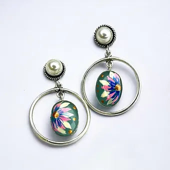 Resin Dangler Hoops