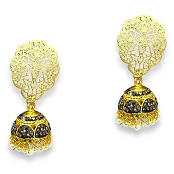 Honey Comb Jhumki