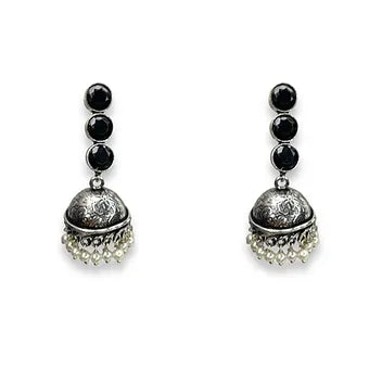 Oxidised Jhumki