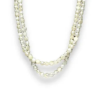 Double Layered Pearl Necklace