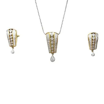 Royal Zirconia Pendant Set