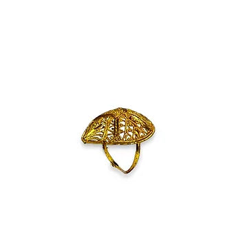 Golden Leaf Ring