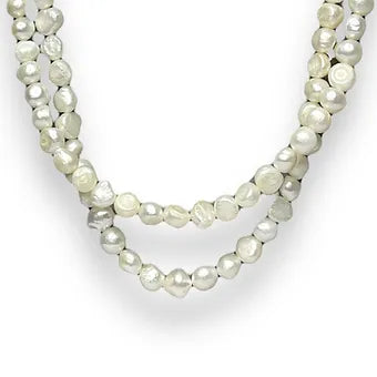 Double Layered Pearl Necklace