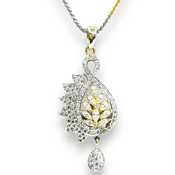 Zirconia Crystal Pendant Set