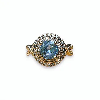 Crystal Chandelier Ring