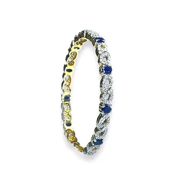 Zirconia Blue Stone Bracelet