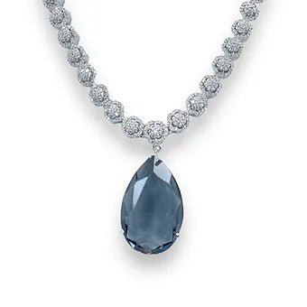 Dew Drop Zircon Necklace