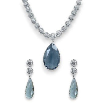 Dew Drop Zircon Necklace