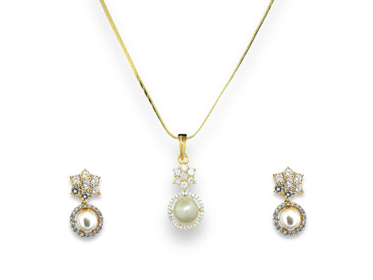 Pearl Star Pendant Set