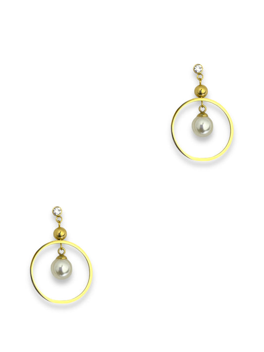 Pearl Hoops